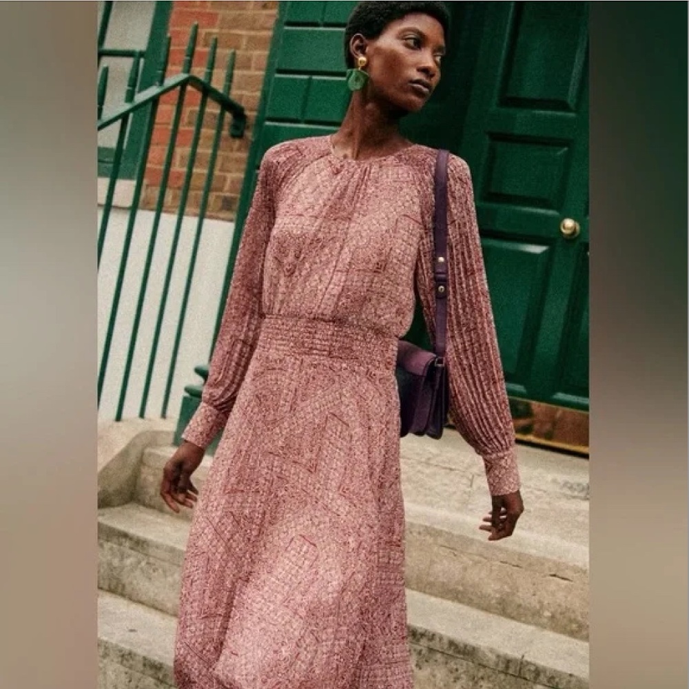 SEZANE Priscille Dress Imprimé Mosaic - Size 36